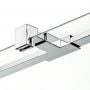 Kabina prysznicowa 110x80 cm prostokątna chrom połysk/szkło przezroczyste EXK5225 New Trendy Reflexa zdj.6