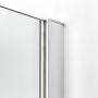 Kabina prysznicowa 110x80 cm prostokątna chrom połysk/szkło przezroczyste EXK5225 New Trendy Reflexa zdj.7