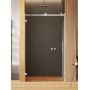 Drzwi prysznicowe 120 cm rozsuwane chrom połysk/szkło przezroczyste EXK5251 New Trendy Softi X zdj.1