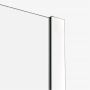 Kabina prysznicowa 120x80 cm prostokątna chrom połysk/szkło przezroczyste EXK5292 New Trendy Softi X zdj.5
