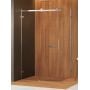 Kabina prysznicowa 130x80 cm prostokątna chrom połysk/szkło przezroczyste EXK5301 New Trendy Softi X zdj.1