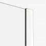 Kabina prysznicowa 130x80 cm prostokątna chrom połysk/szkło przezroczyste EXK5301 New Trendy Softi X zdj.5