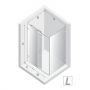 Kabina prysznicowa 130x90 cm prostokątna chrom połysk/szkło przezroczyste EXK5303 New Trendy Softi X zdj.2