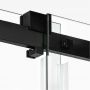 Kabina prysznicowa 120x90 cm prostokątna czarny mat/szkło przezroczyste EXK5397 New Trendy Softi X Black zdj.6