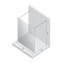 Ścianka prysznicowa walk-in 130 cm chrom połysk/szkło przezroczyste EXK5497 New Trendy New Modus zdj.2