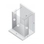 Ścianka prysznicowa walk-in 110 cm chrom połysk/szkło przezroczyste EXK5500 New Trendy New Modus zdj.2