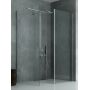 Ścianka prysznicowa walk-in 80 cm chrom połysk/szkło przezroczyste EXK5510 New Trendy New Modus zdj.1