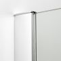 Kabina prysznicowa walk-in 130x100 cm prostokątna chrom połysk/szkło przezroczyste EXK5524 New Trendy New Modus zdj.3