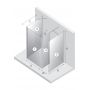 Ścianka prysznicowa walk-in 90 cm chrom połysk/szkło przezroczyste EXK5531 New Trendy New Modus zdj.2