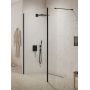 Ścianka prysznicowa walk-in 90 cm czarny mat/szkło przezroczyste EXK5564 New Trendy New Modus Black zdj.1