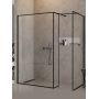 Ścianka prysznicowa walk-in 110 cm czarny mat/szkło przezroczyste EXK5622 New Trendy New Modus Black zdj.1