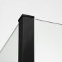 Kabina prysznicowa walk-in 150x120 cm czarny mat/szkło przezroczyste EXK5667 New Trendy New Modus Black zdj.5