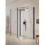 Ścianka prysznicowa walk-in 80 cm czarny mat/szkło przezroczyste EXK5671 New Trendy New Modus Black zdj.1