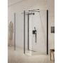 Ścianka prysznicowa walk-in 80 cm czarny mat/szkło przezroczyste EXK5673 New Trendy New Modus Black zdj.1