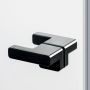 Drzwi prysznicowe 90 cm uchylne czarny połysk/szkło przezroczyste EXK6129 New Trendy Eventa Black Chrome zdj.6