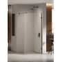 Ścianka prysznicowa walk-in 120 cm czarny połysk/szkło przezroczyste EXK6300 New Trendy Eventa Black Chrome zdj.1