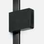 Kabina prysznicowa walk-in 160x90 cm czarny połysk/szkło przezroczyste EXK6346 New Trendy Eventa Black Chrome zdj.3