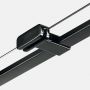 Kabina prysznicowa walk-in 160x90 cm czarny połysk/szkło przezroczyste EXK6346 New Trendy Eventa Black Chrome zdj.4