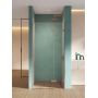Drzwi prysznicowe 90 cm uchylne miedź połysk/szkło przezroczyste EXK6355 New Trendy Eventa Copper Shine zdj.1