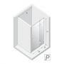 Drzwi prysznicowe 90 cm uchylne miedź połysk/szkło przezroczyste EXK6355 New Trendy Eventa Copper Shine zdj.2