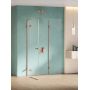 Kabina prysznicowa 90x80 cm prostokątna miedź połysk/szkło przezroczyste EXK6503 New Trendy Eventa Copper Shine zdj.1