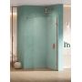 Ścianka prysznicowa walk-in 120 cm miedź połysk/szkło przezroczyste EXK6525 New Trendy Eventa Copper Shine zdj.1