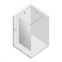 Ścianka prysznicowa walk-in 120 cm miedź połysk/szkło przezroczyste EXK6525 New Trendy Eventa Copper Shine zdj.2