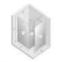 Ścianka prysznicowa walk-in 33 cm miedź połysk/szkło przezroczyste EXK6560 New Trendy Eventa Copper Shine zdj.2