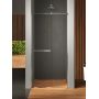 Drzwi prysznicowe 120 cm rozsuwane chrom połysk/szkło przezroczyste EXK6579 New Trendy Smart zdj.1