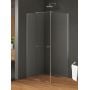 Kabina prysznicowa 120x80 cm prostokątna chrom połysk/szkło przezroczyste EXK6596 New Trendy Smart zdj.1