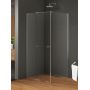 Kabina prysznicowa 120x100 cm prostokątna chrom połysk/szkło przezroczyste EXK6598 New Trendy Smart zdj.1
