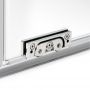 Ścianka prysznicowa walk-in 90 cm chrom połysk/szkło przezroczyste EXK6622 New Trendy Smart zdj.7