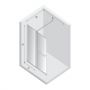 Ścianka prysznicowa walk-in 90 cm chrom połysk/szkło przezroczyste EXK6622 New Trendy Smart zdj.2