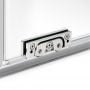 Ścianka prysznicowa walk-in 130 cm chrom połysk/szkło przezroczyste EXK6626WU New Trendy Smart zdj.7