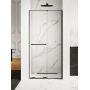 Drzwi prysznicowe 120 cm rozsuwane czarny mat/szkło przezroczyste EXK6632 New Trendy Smart Black zdj.1