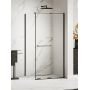 Kabina prysznicowa 160x120 cm prostokątna czarny mat/szkło przezroczyste EXK6673 New Trendy Smart Black zdj.1
