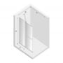 Ścianka prysznicowa walk-in 80 cm złoty połysk/szkło przezroczyste EXK6727WU New Trendy Smart Light Gold zdj.2