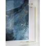 Ścianka prysznicowa walk-in 90 cm złoty połysk/szkło przezroczyste EXK6728WU New Trendy Smart Light Gold zdj.1