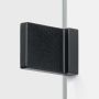 Kabina prysznicowa 110x80 cm prostokątna czarny mat/szkło przezroczyste EXK6924 New Trendy Avexa Black XR zdj.3