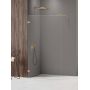 Ścianka prysznicowa walk-in 100 cm złoty połysk/szkło przezroczyste EXK6979 New Trendy Avexa Gold Shine XR zdj.1