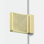 Ścianka prysznicowa walk-in 100 cm złoty połysk/szkło przezroczyste EXK6979 New Trendy Avexa Gold Shine XR zdj.4