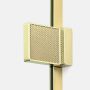 Ścianka prysznicowa walk-in 100 cm złoty połysk/szkło przezroczyste EXK6979 New Trendy Avexa Gold Shine XR zdj.5