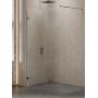 Ścianka prysznicowa walk-in 70 cm szczotkowany/szkło przezroczyste EXK7100 New Trendy Avexa Gunmetal Brushed zdj.1