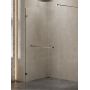 Ścianka prysznicowa walk-in 160 cm szczotkowany/szkło przezroczyste EXK7131 New Trendy Avexa Gunmetal Brushed zdj.1