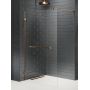 Ścianka prysznicowa walk-in 50 cm miedź szczotkowany/szkło przezroczyste EXK7154 New Trendy Avexa Copper Brushed zdj.1