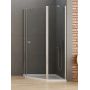 Kabina prysznicowa 100x80 cm chrom połysk/szkło przezroczyste K0608 New Trendy New Soleo zdj.1