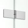 Kabina prysznicowa 110x70 cm prostokątna chrom połysk/szkło przezroczyste K0626 New Trendy New Soleo zdj.4