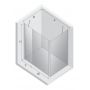 Kabina prysznicowa 120x80 cm prostokątna chrom połysk/szkło przezroczyste K0710 New Trendy New Soleo zdj.2