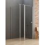 Kabina prysznicowa 120x120 cm kwadratowa chrom połysk/szkło przezroczyste K0738 New Trendy New Soleo zdj.1