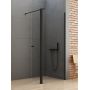 Ścianka prysznicowa walk-in 70 cm czarny mat/szkło przezroczyste K0778 New Trendy New Soleo Black zdj.1